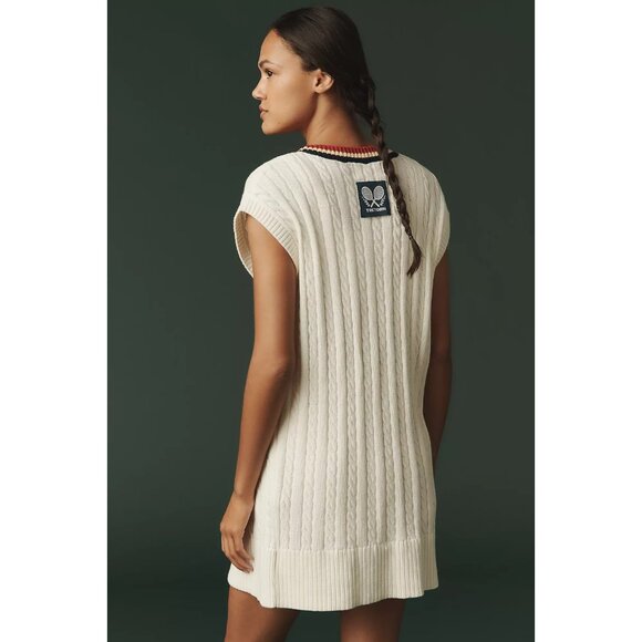 Tretorn x Anthropologie Longline Short-Sleeve Cardigan M - Picture 2 of 3